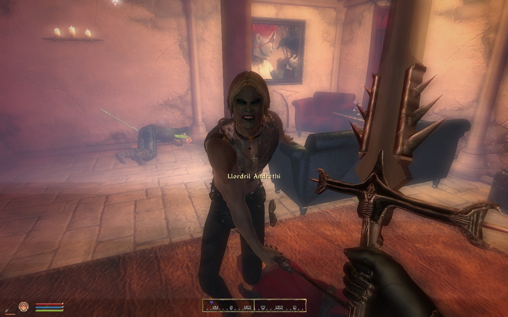 oblivion vampire face mod